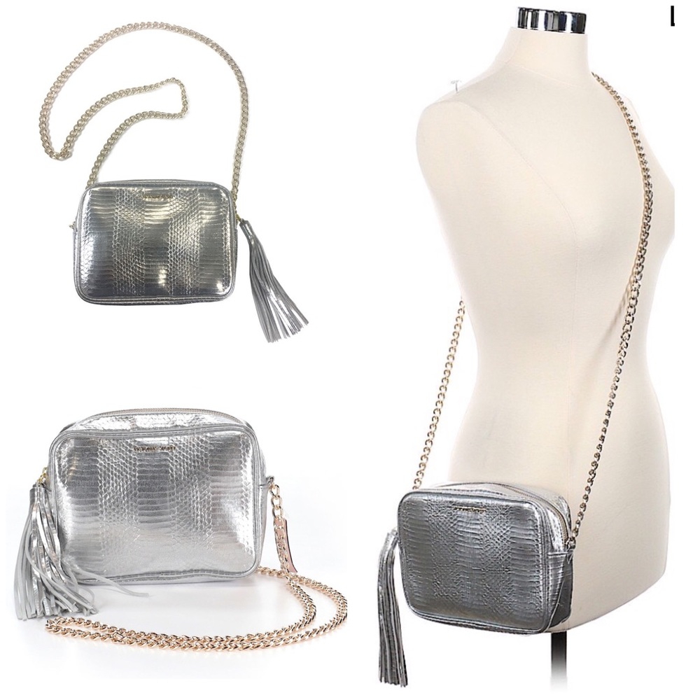 VS Silver Cross Body Bag - Picture 3 of 7